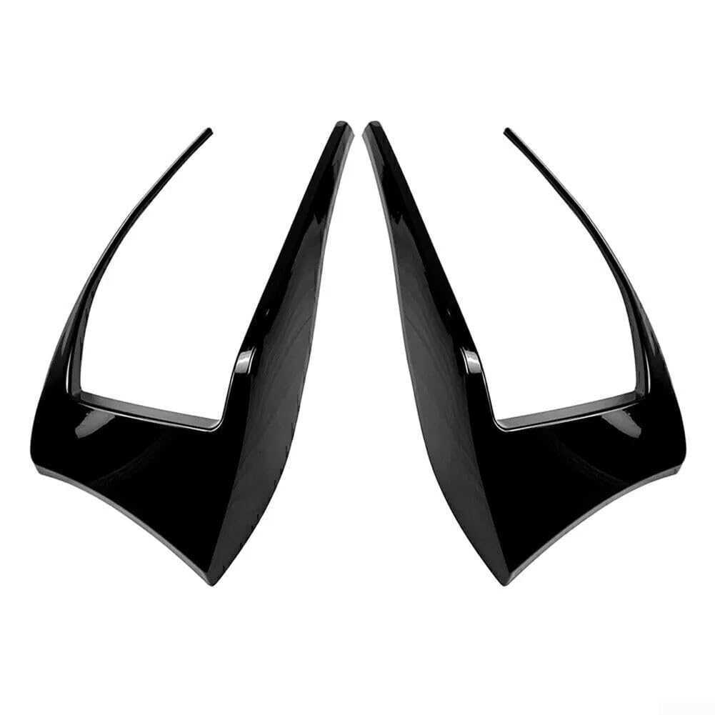 Black Rear Light Splitter Canard, compatibile con Golf 7 MK7 2012 2015, affidabile paraurti posteriore spoiler copertura Trim per auto