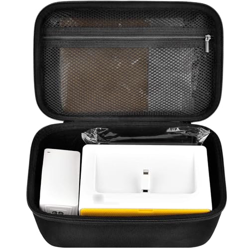 ALKOO Hard Shell Case for KODAK Dock Plus 4PASS Instant Photo Printer, Custom Molded Travel Storage Organizer Box, Large Capacity Carrying Bag for 4x6 Photo Paper and Ink Cartridges