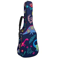 Étui de protection rembourré pour guitare acoustique et classique Motif robot de dessin animé Orange, Multicolore 03… - Les Beatles, Paul McCartney, John Lennon, RIngo Starr, George Harrison