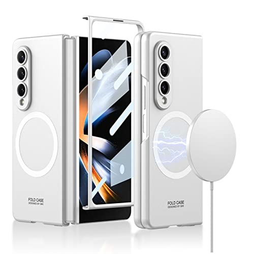 Coque Samsung Galaxy Z Fold 4 anti-rayure avec son film en verre trempé ultra-mince