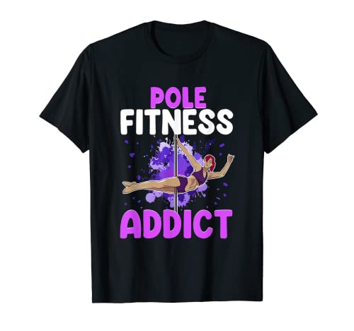 Pelirroja Pole Dancer Pole Dancing Fitness Addict Exotic Red Camiseta
