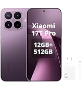 XIAOMI 17T Pro,Smartphone 12+512GB,Display Eye-Care da 6,83" a 144Hz,Batteria al silicio-carbonio...