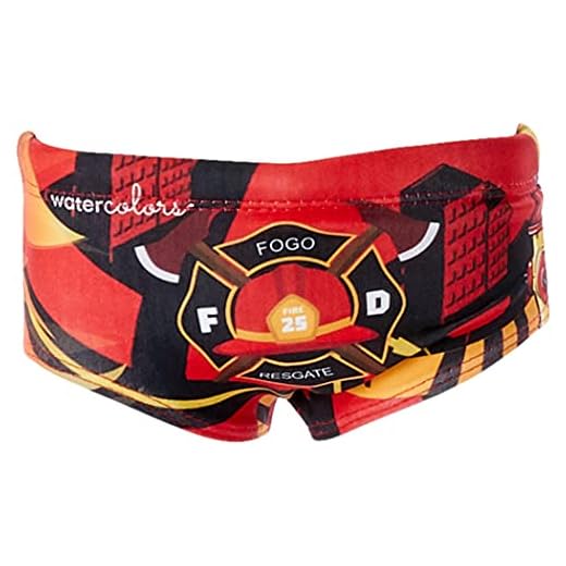 Sunga Chama O Bombeiro! 02 Watercolors Multicolorido 2 anos