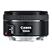 Canon EF 50mm f/1.8 STM Lens + 3pc Filter Kit + Lens Pen + Blower + Hood + Lens Pouch + Cap Keeper