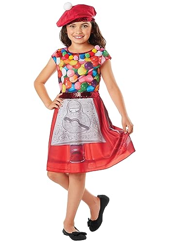Glamour Gumball Machine Kids Costume | Made by Us Costumes Small