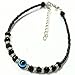 Handmade Black Evil Eye Bracelets for Women Protection Bracelet Adjustable Lucky Crystal Beaded Good Luck & Prosperity Jewelry Stone Healing Bracelet Unisex