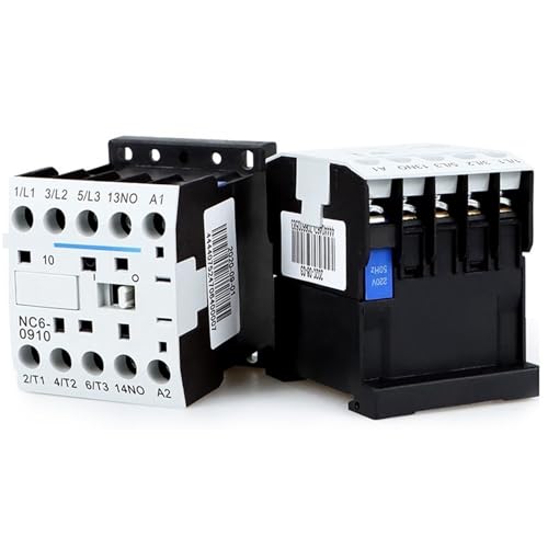 Contactor de CA NXC-09M10 de 9A con bobina de 24V y un contacto normalmente abierto 3