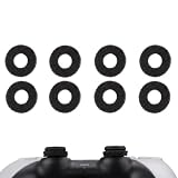 MOLOPPO 8 PCS Precision Rings Kit for PS4, for PS5, for Xbox-Black