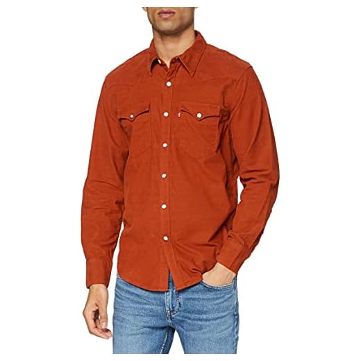 Levi's Herr Barstow Western standardskjorta, Picante, S