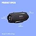 JBL Xtreme 5 Portable Bluetooth Speaker with JBL Pro Sound and Convenient Shoulder Strap, IP68 Waterproof, Built-In Power Bank, Black