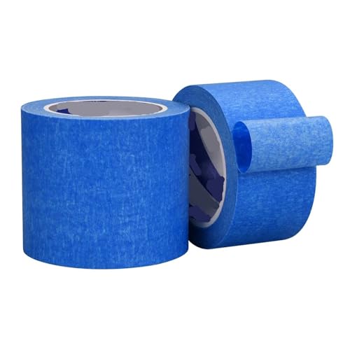 Ruban adhésif bleu de masquage 20mm protection peinture bordure plafond bricolage 5 rouleaux
