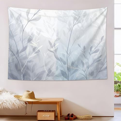 Tapices de ropa de cama azul cielo de gran calidad. Tela de 150x230cm con estampado de acuarela.