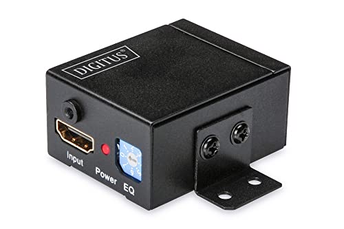 DIGITUS DS-55901 Répéteur HDMI - Full HD (HDTV : 1920 x 1080p) Max. 35 m - Extender, Amplificateur de signal - HDCP, LPCM, DTS Digital, Dolby Digital, DTS-HD, Dolby...