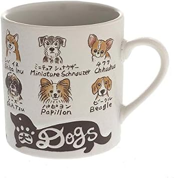 Kotobuki Japanese Favorite Dogs,Cats Mug Dogs 113-135