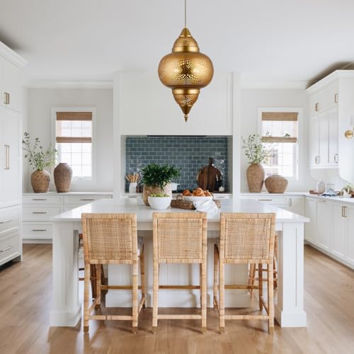 Image of Moroccan Light Fixture Gold Modern Chandeliers for Dining Room