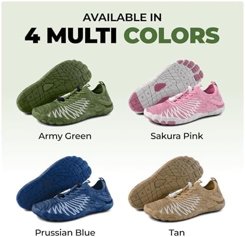 Hike Footwear HF Signature Healthy & Non-Slip Breathable Barefoot Shoes, Flexible Lightweight Daily Wear Walking Shoes Unisex - Image 5