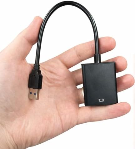 Coverzone USB 3.0 HDMI Adaptör 1080P Full HD Görüntü Aktarıcı USB HDMI Çevirici Harici Ekran Bağlantı Aparatı Laptop PC Monitör TV Projektör Çoklu Ekran Desteği | ZR104 - Görsel 4