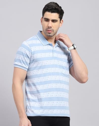 Image of Monte Carlo Mens Striped T-Shirt