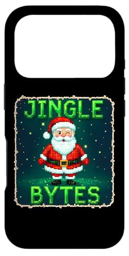 Jingle Bytes Programmateur de Noël Ingénieur Informatique Coque pour iPhone 17 Pro