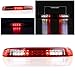Tresound 3rd Third Brake Light for 1999-2006 Chevy Silverado/GMC Sierra LED Cargo Light High Mount Lamp, Chrome Housing Red Lens