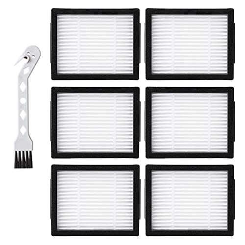 消耗品 ルンバ フィルター 6個に対応 るんば i7 j7 i3 E5 i7+ アイロボット交換部品 掃除機 のダストカット フィルター