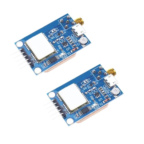 2PCS NEO-6M NEO-7M NEO-8M Module Development Board for STM32 C51 51 MCU Microcontroller (NEO-8M)