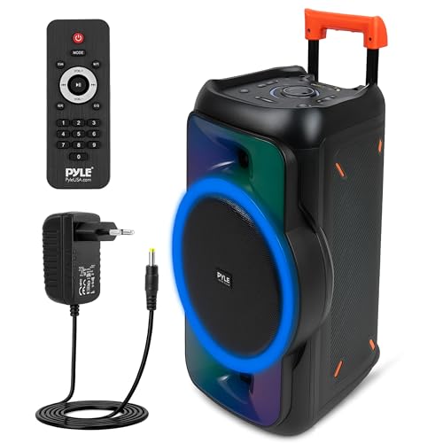 Pyle Cassa Bluetooth Potente 160 Watt, Sistema Stereo Wireless, Altoparlante Bluetooth Portatile con Bassi Potenti e Alti Chiari, Design Robusto