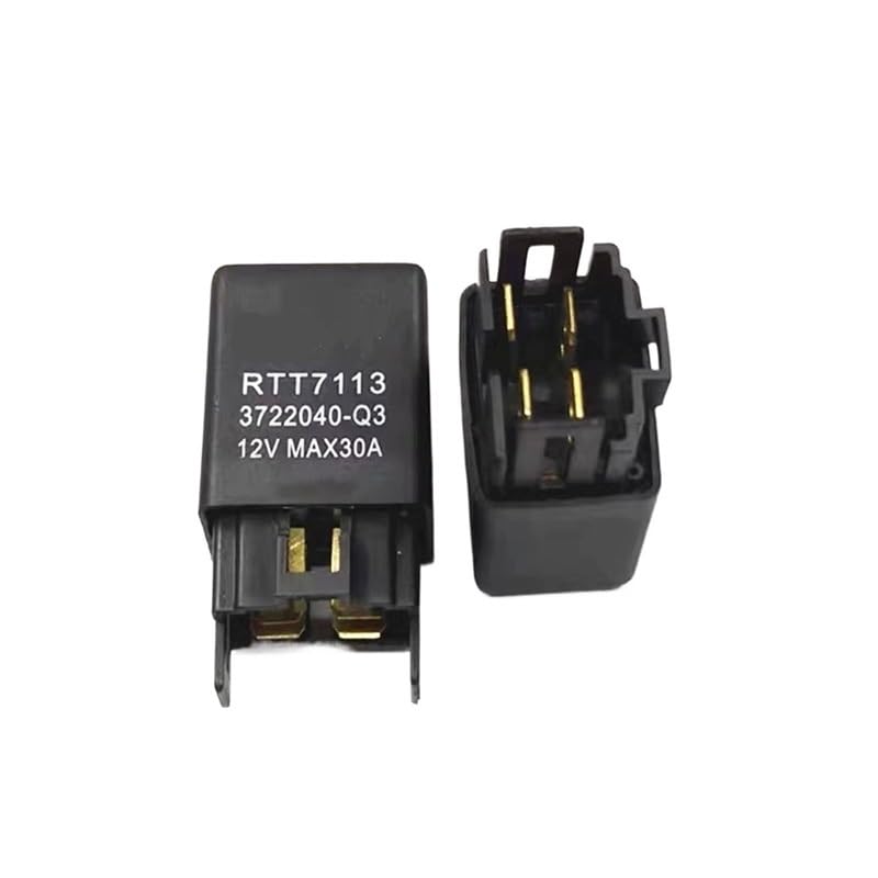 Relais klaxon de voiture RTT7113 12V 30A pour réparer une panne de ventilation auto