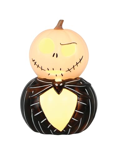 The Nightmare Before Christmas Jack Skellington Light Up Stacked Pumpkin
