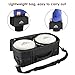 EASTROCK Bongo Drum 6” and 7” Bongos Set for Adults Beginners Professionals Tunable Wood and Metal Drum Percussion Instruments with Bag and Tuning Wrench（Stripe）