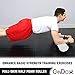 Cando-30-2341 Full-Skin PE Foam Roller For Muscle Restoration, Massage Therapy, Sport Recovery, And Physical Therapy. White, 6