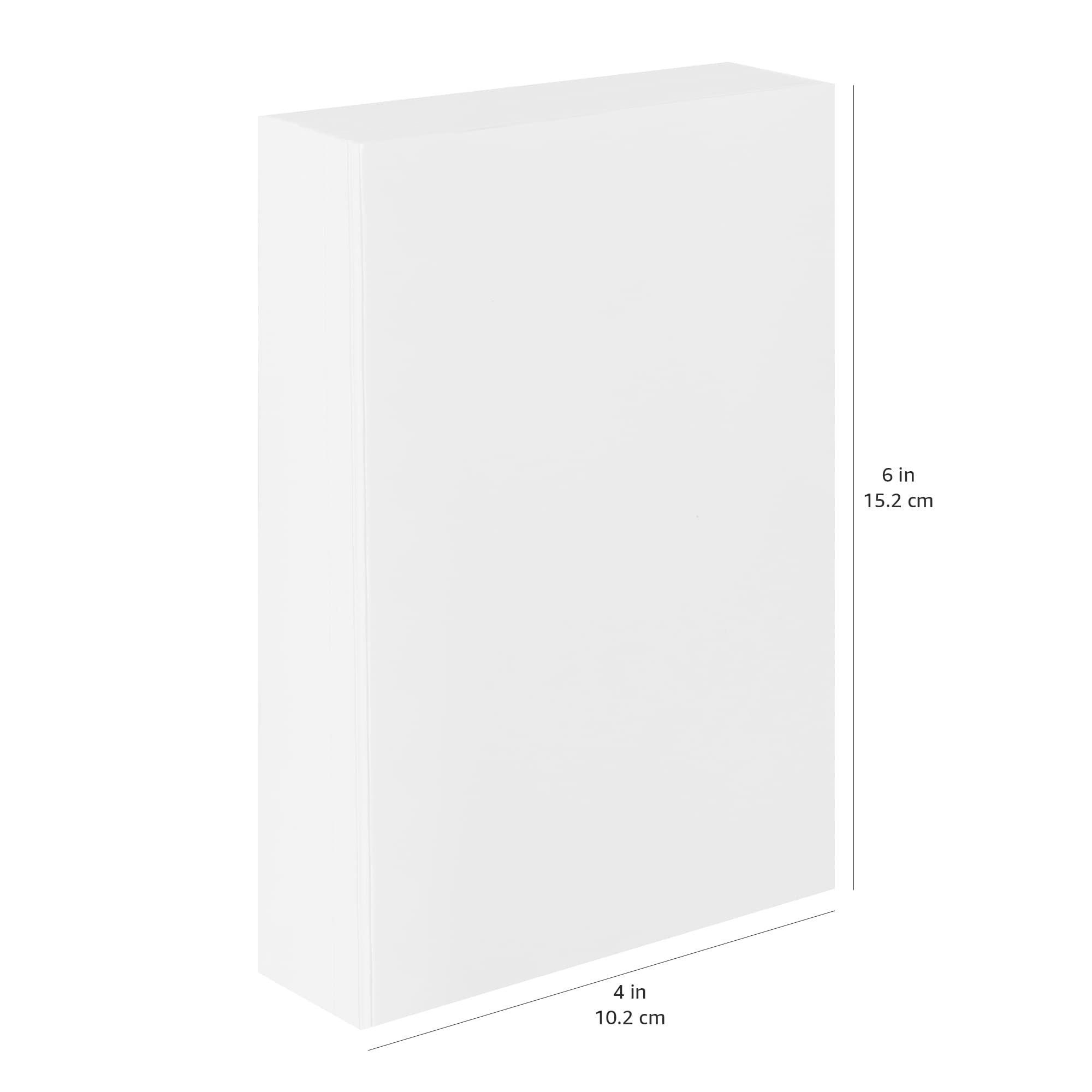 Amazon Basics Carta fotografica semi-lucida 10.2 x 15.2 cm 300 g/m² 100 sztuk
