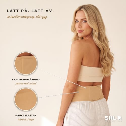 Image of SIIL Ostomy Belt Beige abdomen Colostomy, Ileostomy, Urostomy | Ostomy Bag Cover Swimming & Sports | Stoma Support Belt