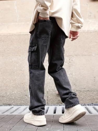 Image of GRECIILOOKS Men Cargo Jeans for Men