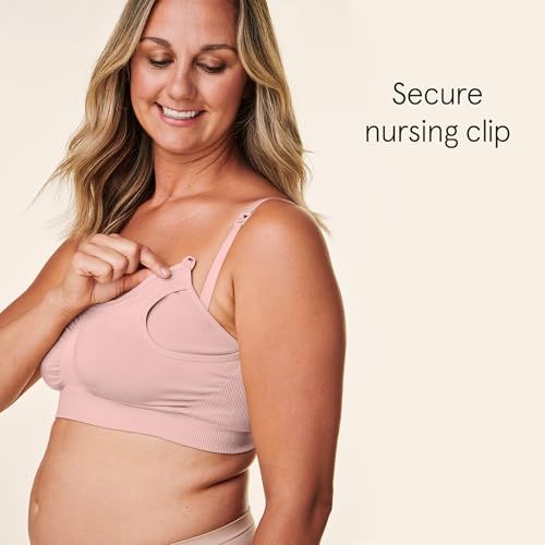 Bravado Designs Basics Hands Free Pumping & Nursing Bra, Wireless 2-in-1 Seamless Maternity Breastfeeding, Breast Pump Bra4
