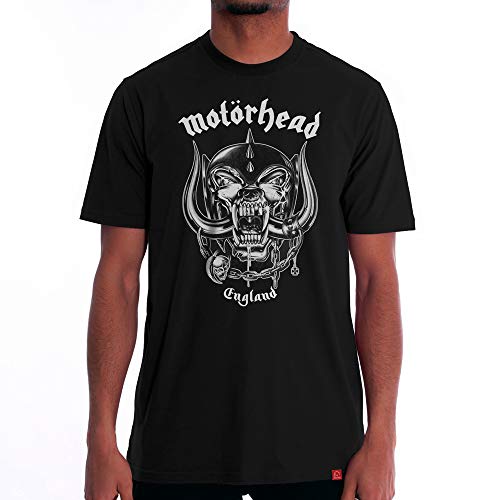 Camiseta Motorhead England Camisa Banda Hardrock Heavy Metal G