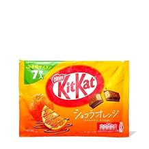 Kit Kat NESTLE KitKat Mini Chocolate Orange Flavor 7pcs,90 grams