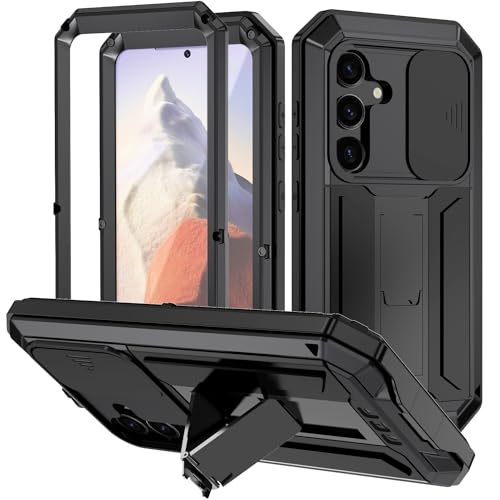 Coque blindée Samsung S24 5G rigide avec protection écran verre trempé intégrale