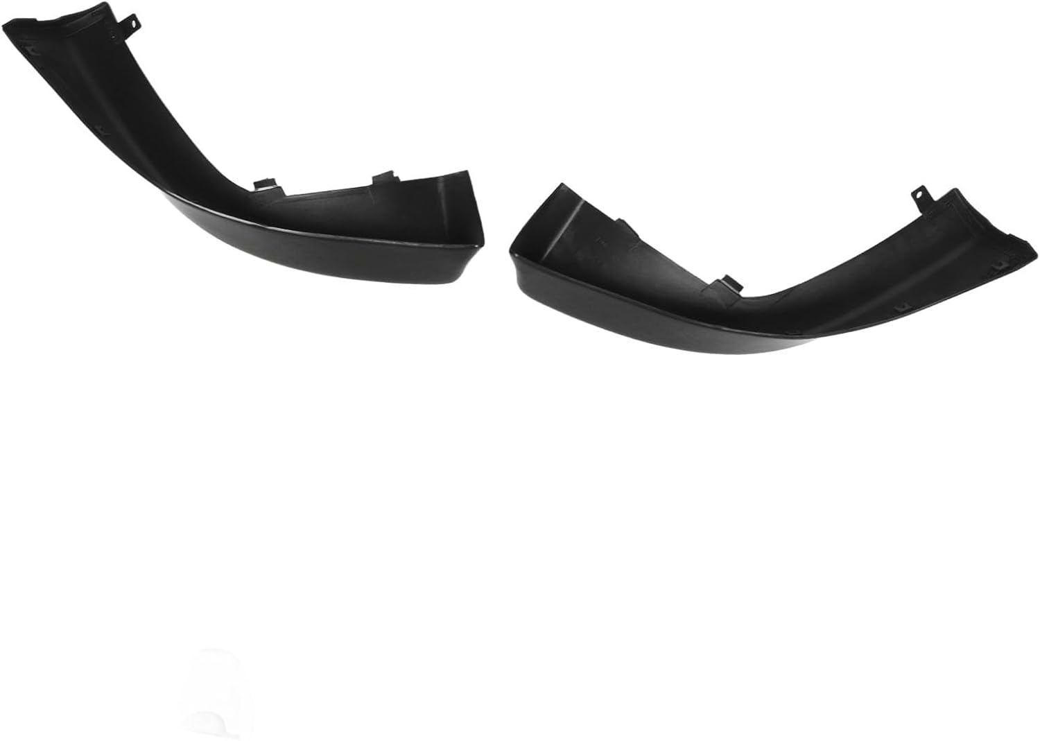 Black Front Bumper Corner Spoilers for Lancer DE VRX 2PCS