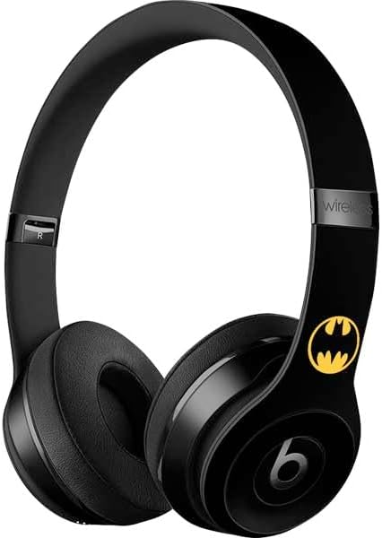 Skinit Decal Audio Skin Compatible with Beats Solo 3 Wireless - Officially Licensed DC Comics Batman Logo Design