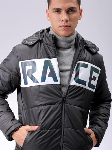 Image of The Indian Garage Co Men's Polyester Standard Puffer Jacket