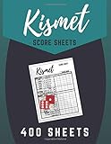 Kismet Score Sheets: record keeper book to score your board game