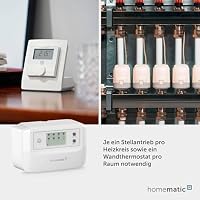 Homematic IP Fußbodenheizungscontroller – 8 Kanäle, motorisch, Smart Home, Digitale Steuerung Fußbodenheizung mit oder ohne App, Energie sparen, 161656A0 – Ansicht 6
