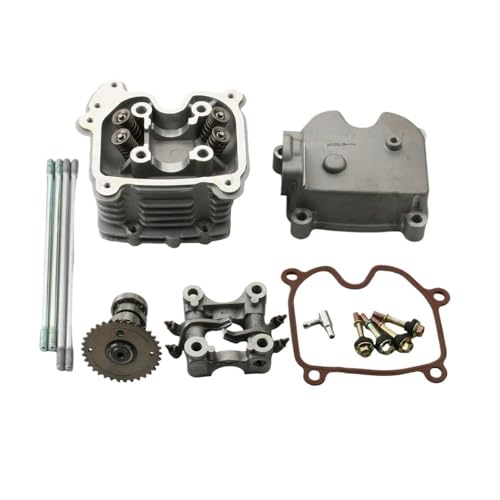 Kit culasse 4 soupapes et arbre à cames GY6 en alliage renforcé pour moteur 157QMJ