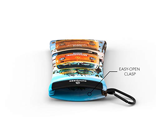 Image of GOGGLESOC Sunnysoc Sunglass Case - Stretch Microfiber, Scratch Protection, Slim Sleeve, Soft Touch - Travel, Protection