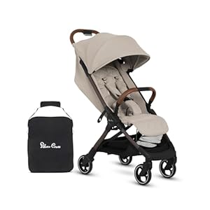Silver Cross – Clic 2 Compact Stroller & Travel Bag – Travel Stroller For Life On The Go – Foldable & Lightweight – Suitable From Birth To 4 years – Latte