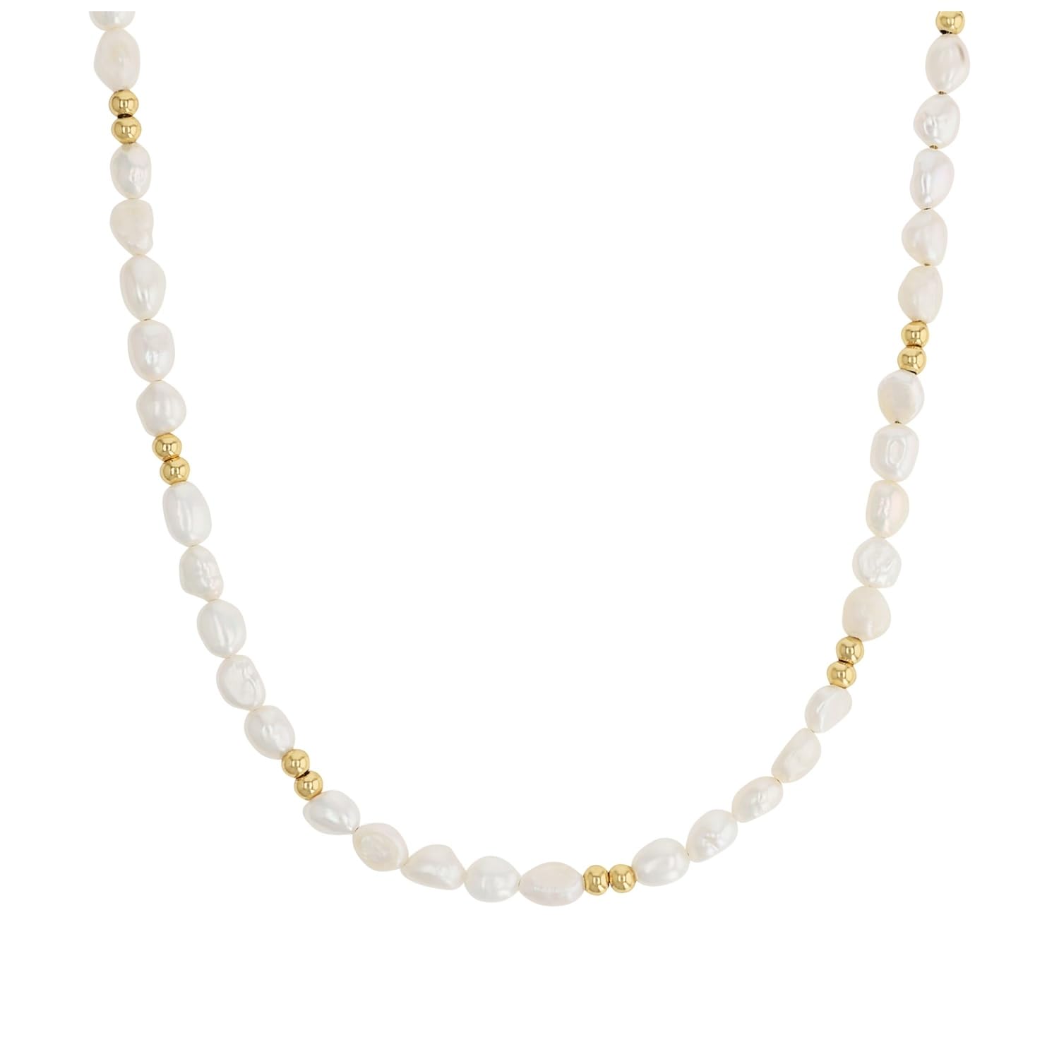 Noelani Collana Con Ciondolo In Argento 925 E Perla D'Acqua Dolce – Regolabile 40+5 Cm, In Scatola Regalo