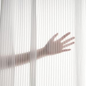 Topfinel Transparente Vorhänge mit Ösen, 2 Stücke
