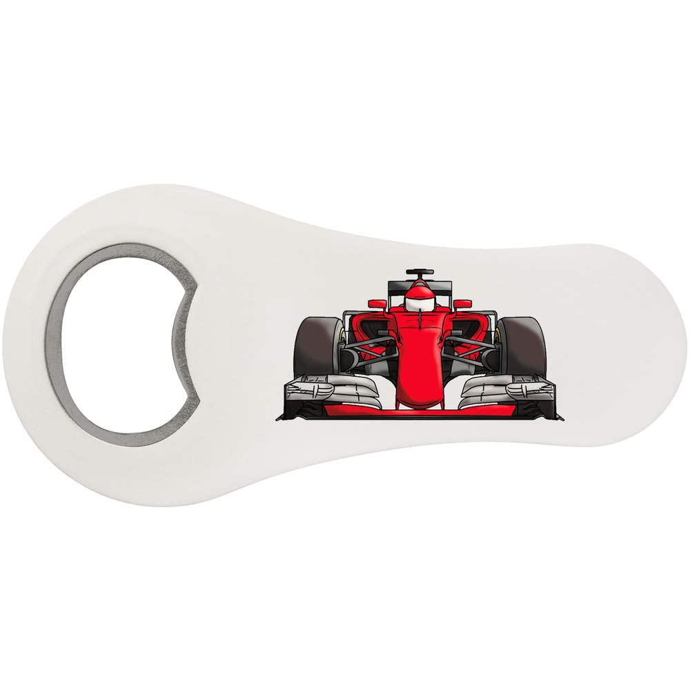 'Red Race Car' Bottle Opener Fridge Magnet (BO00063745)