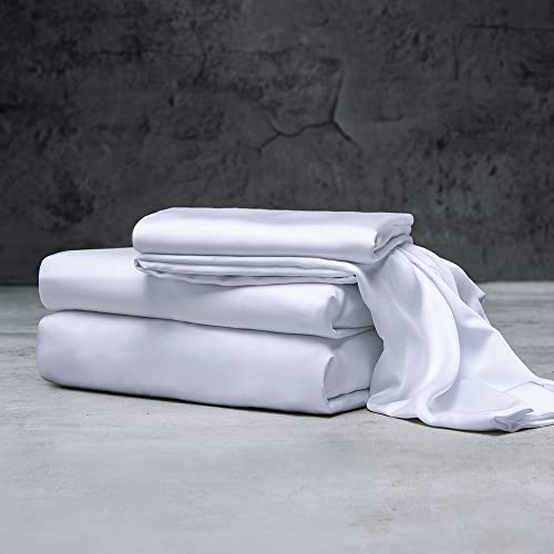 LUXOME Luxury Sheet Set | 100% Rayon (Viscose) from Bamboo | King...